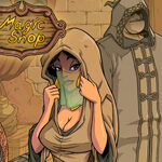 322 Magic Shop (AKABUR) - Aladdin Porn Game